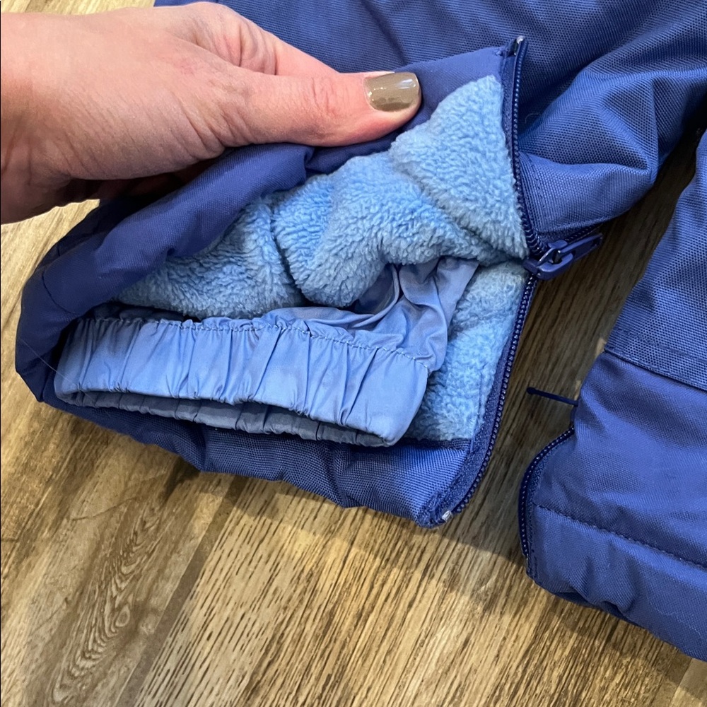 The Children's Place Periwinkle Blue Snow Bib Overalls / Snow Pants 24M - Picture 6 of 9